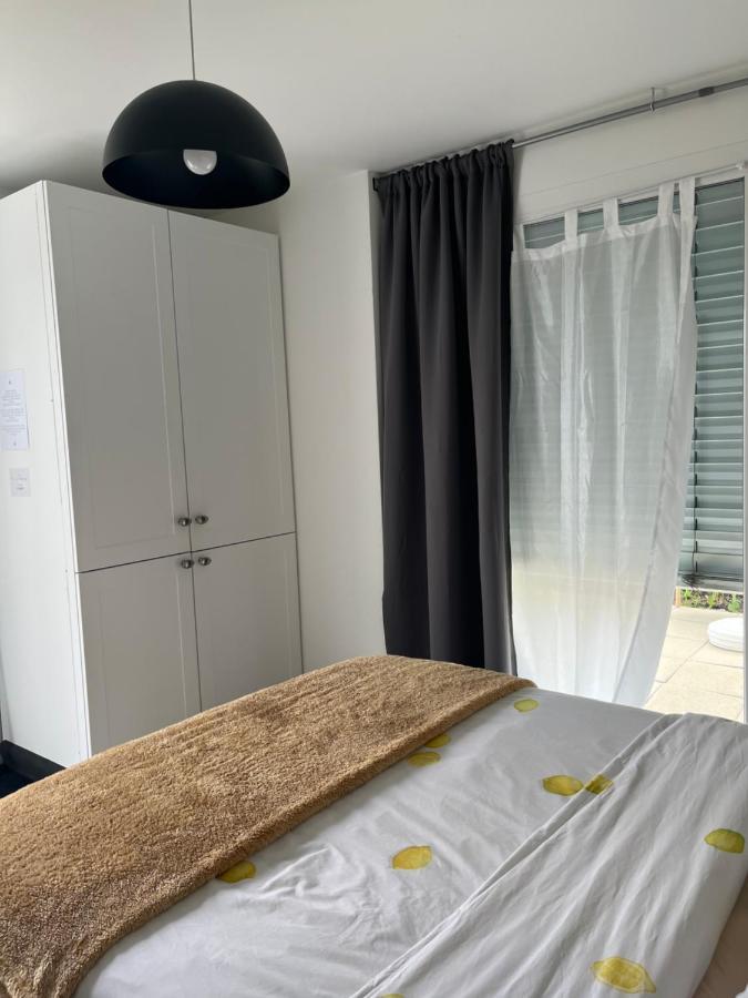 Ferienwohnung Au Bord De L'Eau Orpund Exterior foto